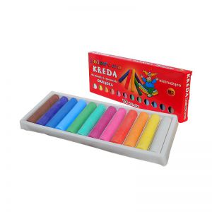 Kreda Mar-Bor kolorowa okrągła, 12 kolorów